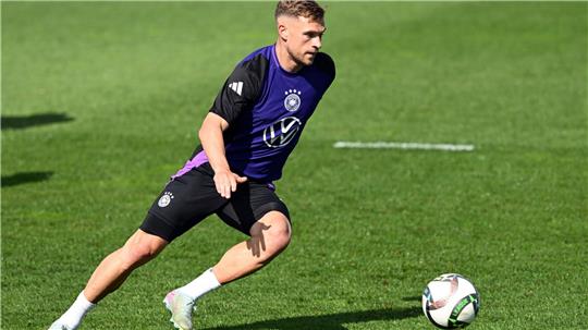Joshua Kimmich beim Training vor seinem 100. Länderspiel.