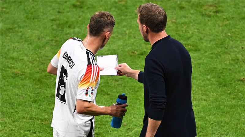 Ausfälle und Zeitdruck: Nagelsmanns schwerer Italien-Plan Joshua Kimmich bleibt für Bundestrainer Julian Nagelsmann enorm wichtig.