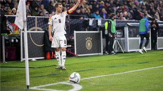 Joshua Kimmich gibt bei der Nationalmannschaft die Richtung vor. 