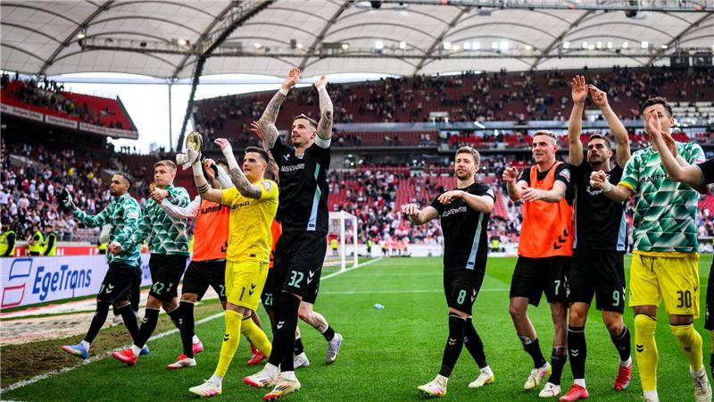 Frust in Stuttgart nach 1:2 gegen Bremen - „Kleiner Dämpfer“ Jubel bei Werder.