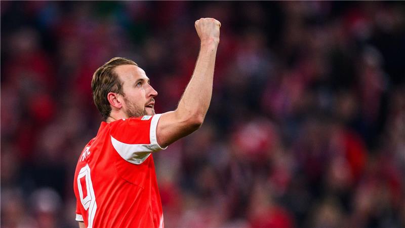 Jubelt über den Halbfinaleinzug des FC Bayern: Harry Kane