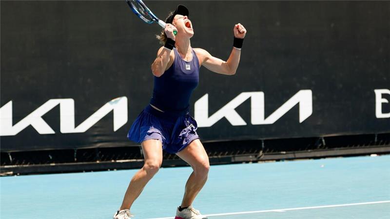 Deutsche Frauen-Power: Auch Siegemund und Niemeier weiter Jubelte über ihren hart erkämpften Erstrundensieg: Laura Siegemund