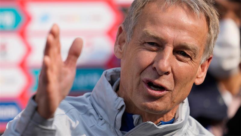 RB-Einigung: Klopps Final-Showdown für den Bundestrainer-Job Jürgen Klinsmann findet deutliche Worte zum Zustand des deutschen Fußballs. (Archivbild)