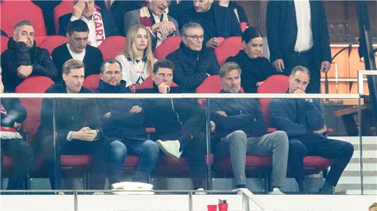 Jürgen Klopp fieberte beim DFB-Pokal-Aus von RB Leipzig auf der Tribüne mit.