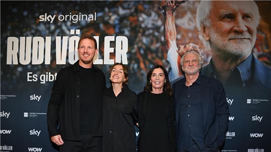 Julian Nagelsmann bei Völlers Filmpremiere.