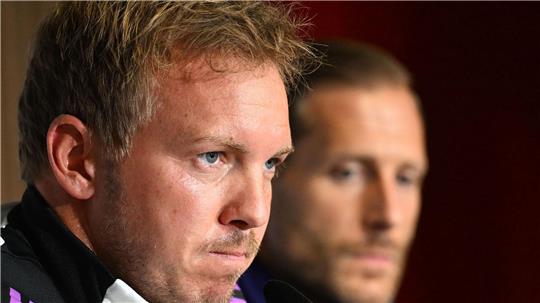 Julian Nagelsmann kündigt Veränderungen für das Spiel gegen Nordirland an. 