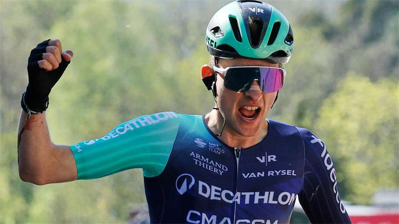 Jungstar Paul Seixas hat die Lombardei-Rundfahrt gewonnen. (Archivbild)