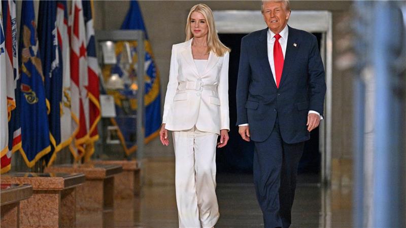 Diversität: US-Justizministerin nimmt Unis ins Visier Justizministerin Bondi geht gegen Universitäten vor (Archivbild)