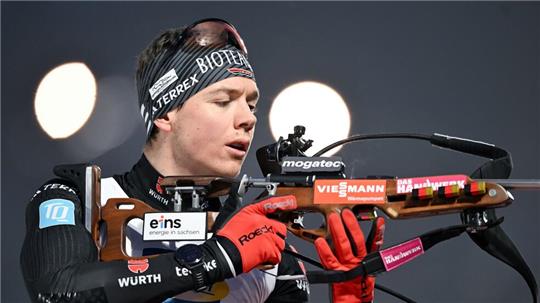 Justus Strelow leistete sich gleich sechs Schießfehler.