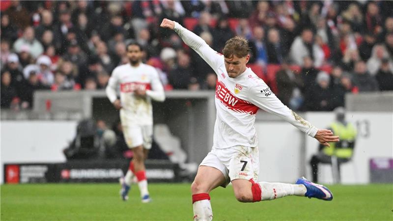 Kämpft noch um ein WM-Ticket: Stuttgarts Maximilian Mittelstädt.