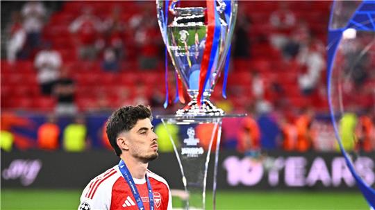 Kai Havertz muss weiter auf den ersten Champions-League-Titel mit Arsenal warten. 
