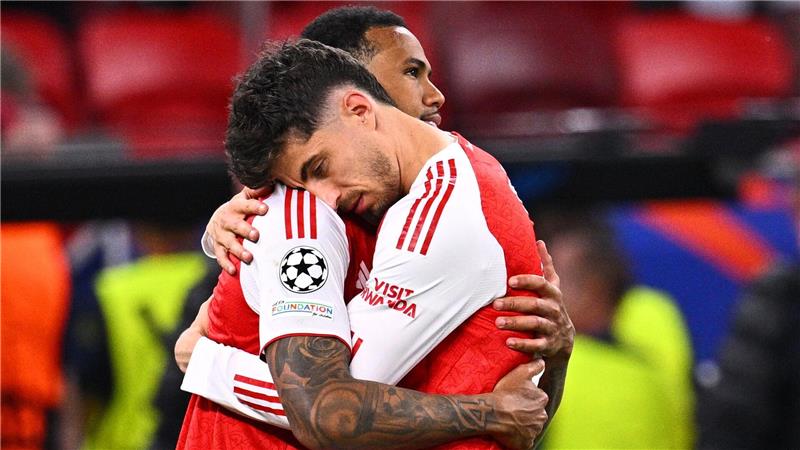 Havertz spürt riesige WM-Vorfreude: „Kann es kaum erwarten“ Kai Havertz tröstete Teamkollege Gabriel, nachdem dieser den entscheidenden Elfmeter verschossen hatte.