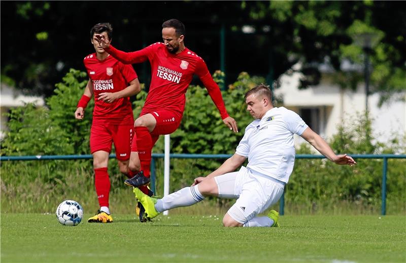 Kai Zechel (re.) und die TSG Bad Harzburg bestreiten am Sonntag gegen den SV Lengede ihr letztes Heimspiel in dieser Saison und wollen sich mit einem Sieg von den Fans verabschieden.  Foto: Epping