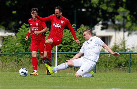 Kai Zechel (re.) und die TSG Bad Harzburg bestreiten am Sonntag gegen den SV Lengede ihr letztes Heimspiel in dieser Saison und wollen sich mit einem Sieg von den Fans verabschieden.  Foto: Epping