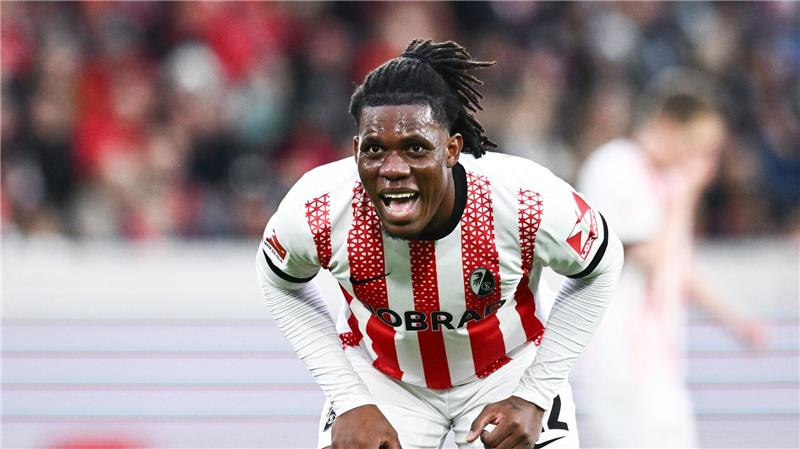 Kam zu einem seltenen Startelfeinsatz bei den Freiburgern: Cyriaque Irié