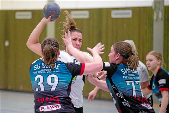 Kann die HSG Liebenburg-Salzgitter den Schwung aus dem Sieg gegen die SG Börde mitnehmen? Am Sonntag steht für das Team um Danijela Hinze die Partie gegen den DJK BW Hildesheim an. Gespielt wird diesmal in Gebhardshagen. Foto: Drechsler