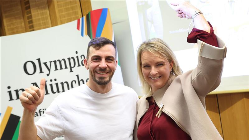 „Jetzt ziehen wir an“: Münchens Bürger sagen ja zu Olympia Kanute Sideris Tasiadis und Ex-Skirennfahrerin Hilde Gerg setzen auf Olympia in München.