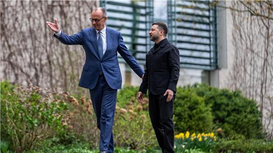 Kanzler Friedrich Merz schlägt einen neuen Weg für die Ukraine vor. (Archivbild)