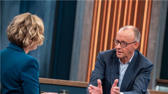 Kanzler Merz fordert von der SPD mehr Kompromissbereitschaft.