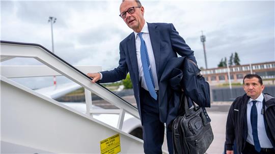 Kanzler Merz reist nach Finnland. (Archivbild)