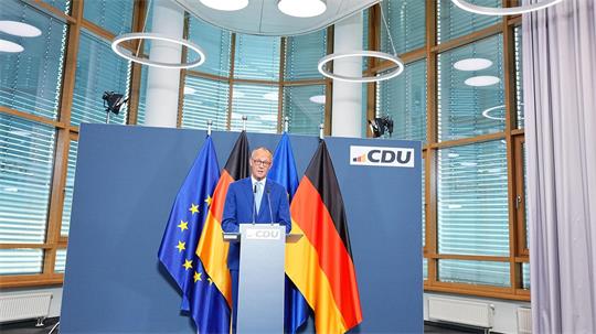 Kanzler Merz sagt, am Ergebnis der CDU in Mecklenburg-Vorpommern gebe es nichts schönzureden.
