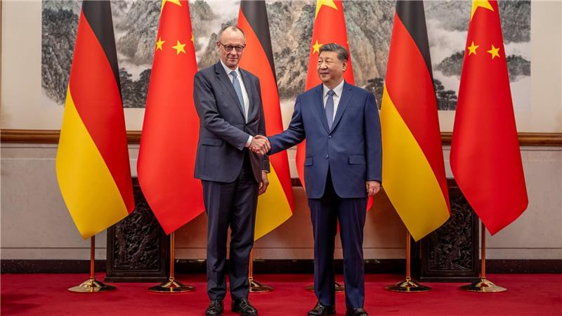Deutscher Mittelstand spürt wachsende Konkurrenz aus China Kanzler Merz will bei seiner China-Reise Chancen für die deutsche Wirtschaft ausloten