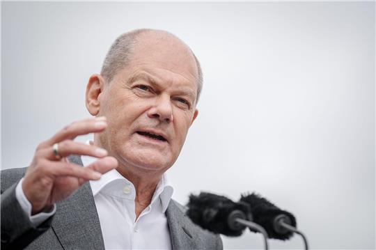 Kanzler Olaf Scholz (SPD) will eine «strukturell preiswerte Energieproduktion» in Deutschland.