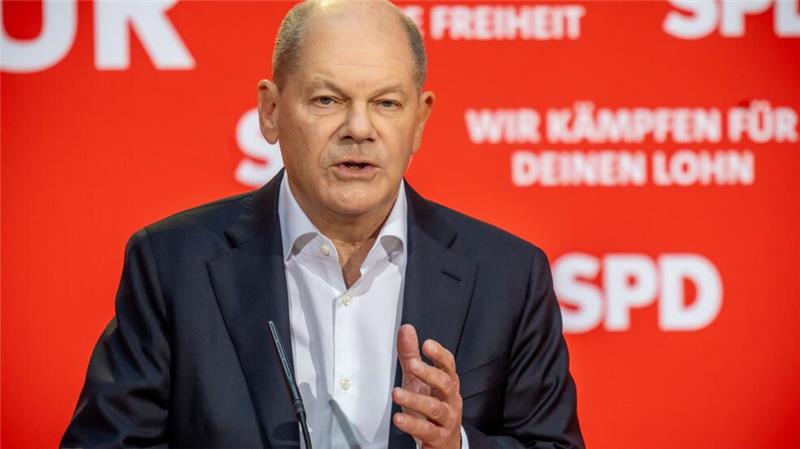 Kanzler Scholz geht mit Lindner ins Gericht.