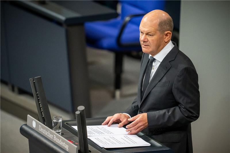 Kanzler Scholz hat nach den Terrorangriffen auf Israel eine Regierungserklärung abgegeben.