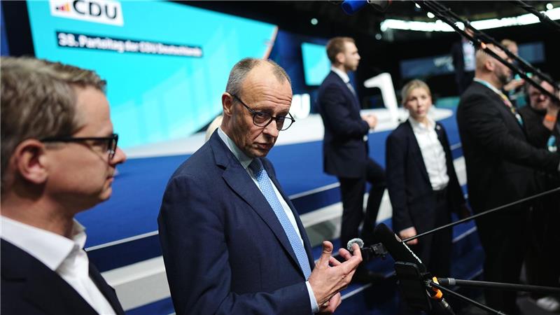 Kanzler und CDU-Chef Friedrich Merz will die Delegierten beim Parteitag in Stuttgart von seinem Reformkurs überzeugen.