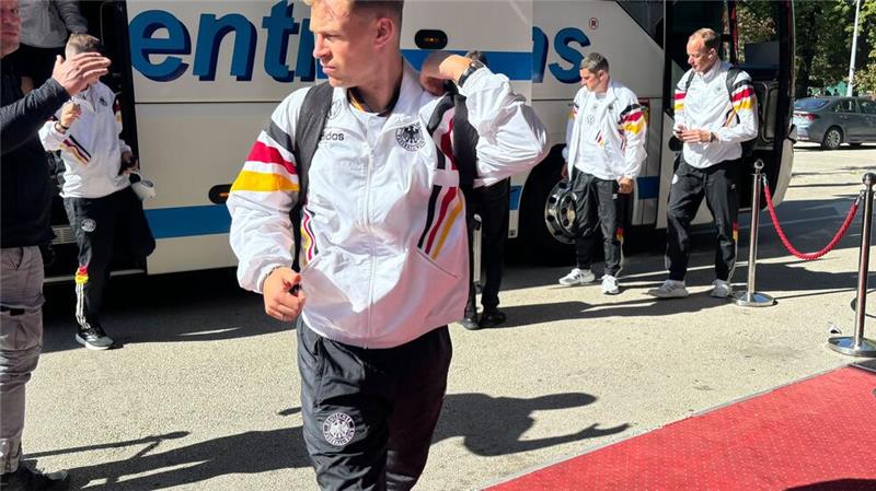 Kapitän Joshua Kimmich ist einer der Stammspieler, die nicht verletzt ausfallen.