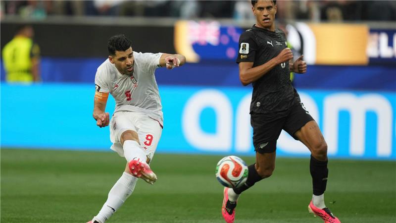 Irans Fußballer senden Botschaften - im und nach dem Spiel Kapitän Taremi hatte nach dem Spiel zwei Botschaften, die ihm wichtig waren.