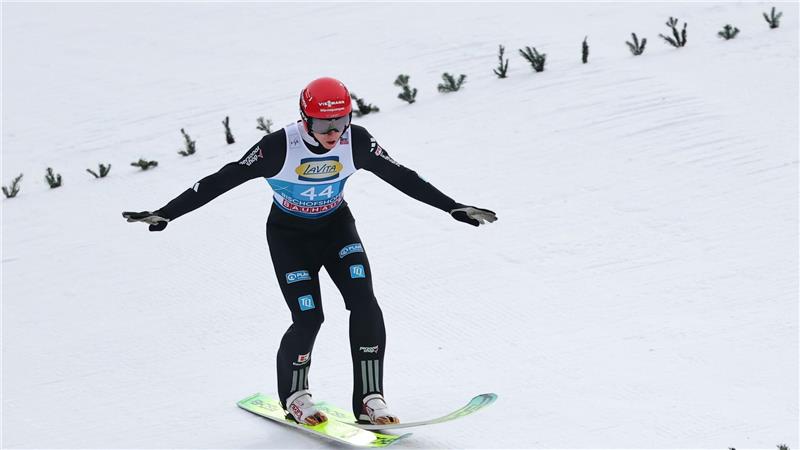 Karl Geiger vergab in Japan eine große Chance. (Archivbild)