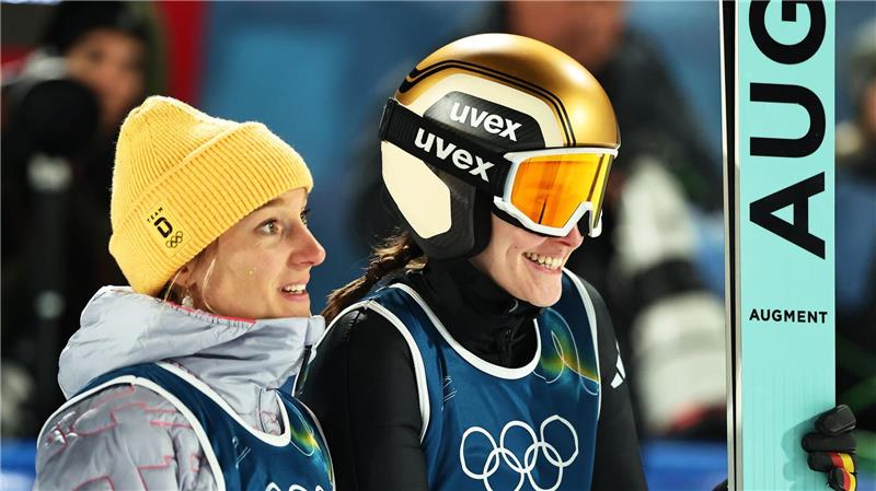 Katharian Schmid und Selina Freitag verpassten die Medaillenplätze.