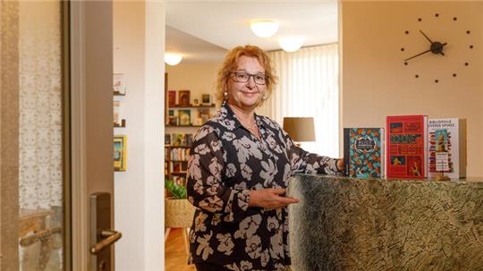 Katrin Pešic eröffnet in der Rudolf-Huch-Straße 14 die „Villa Buch“.