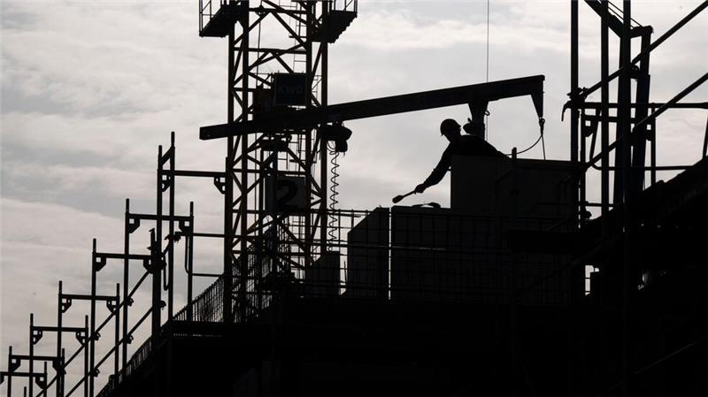 Bundesbank: Schwäche der deutschen Wirtschaft hält an Kaum Wachstumsimpulse vom Bau. (Archivbild)