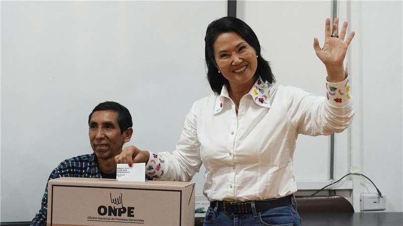 Keiko Fujimori bewarb sich bereits zum vierten Mal um das Präsidentenamt.