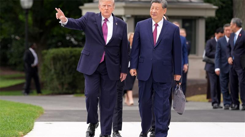Trumps Krach mit Medien überschattet Xi-Besuch Kein TV: Der Besuch Xi’s in Washington läuft anders ab als frühere Treffen.