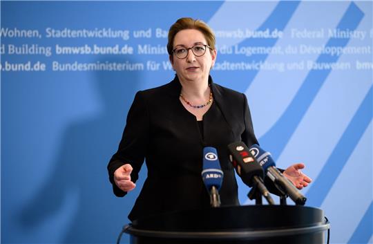 «Keine Daten müssen neu erhoben werden»: Bundesbauministerin Klara Geywitz.