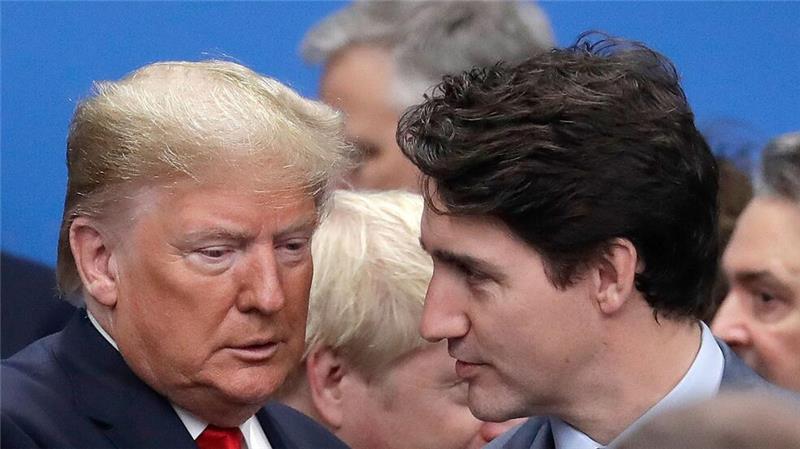 Keine Freunde, aber Nachbarn: Trump und Trudeau