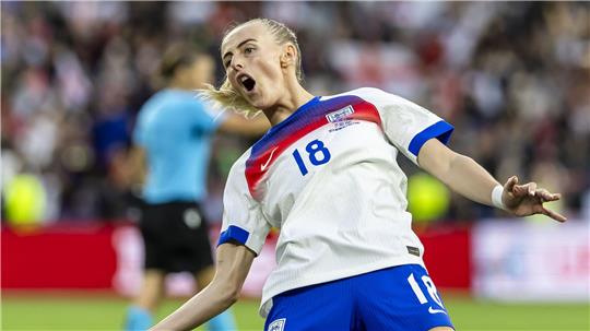 Kelly-Time: Englands Siegtorschützin im Elfmeterschießen.