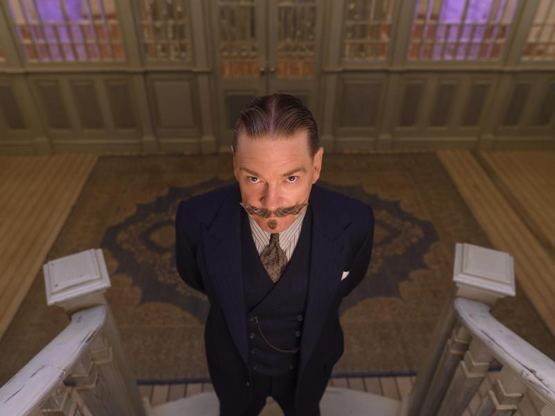 Kenneth Branagh als Hercule Poirot in einer Szene des Films "Tod auf dem Nil". Foto: Rob Youngson/20th Century Fox/dpa