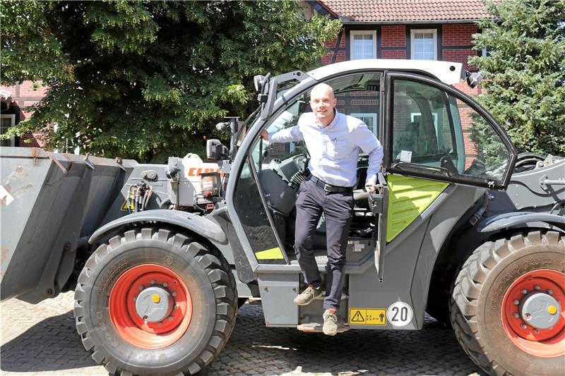 Landtagswahlkandidat Christoph Willeke tritt in Goslar für die SPD an Kennt sich mit Digitalisierung und Landwirtschaft aus: Christoph Willeke aus Harlingerode will für die SPD in den niedersächsischen Landtag einziehen. Foto: Hartmann