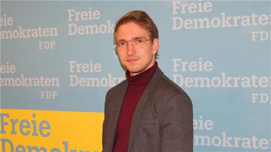 Kevin Gewalt tritt für die FDP als Bundestagskandidat an.