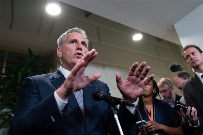 Revolte bei Republikanern? - McCarthy im Visier der Rebellen Kevin McCarthy steht unter den Republikanern in der Kritik.
