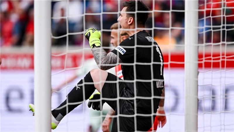 „Richtig gute Saison“: Werder siegt mit 4:1 in Heidenheim Kevin Müller kehrte nach auskurierter Gehirnerschütterung in die Startelf zurück.