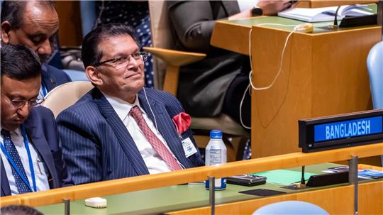 Khalilur Rahman, Außenminister von Bangladesch, wird der neue Präsident der Generalversammlung der Vereinten Nationen.
