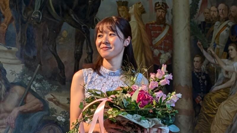 Abschlusskonzert in der Kaiserpfalz Kiyoka Okada bietet mit Beethovens 5. Klavierkonzert den ersten Paukenschlag des Kaiserpfalzkonzerts, mit dem die Klaviertage beschlossen werden.