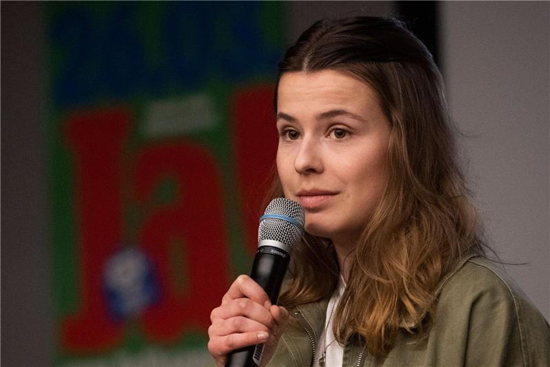 Aufregung um Text von Neubauer in Abi-Prüfung Klima-Aktivistin und Grünen-Mitglied: Luise Neubauer.