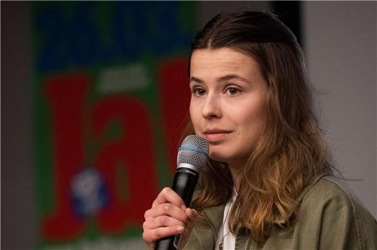 Klima-Aktivistin und Grünen-Mitglied: Luise Neubauer.